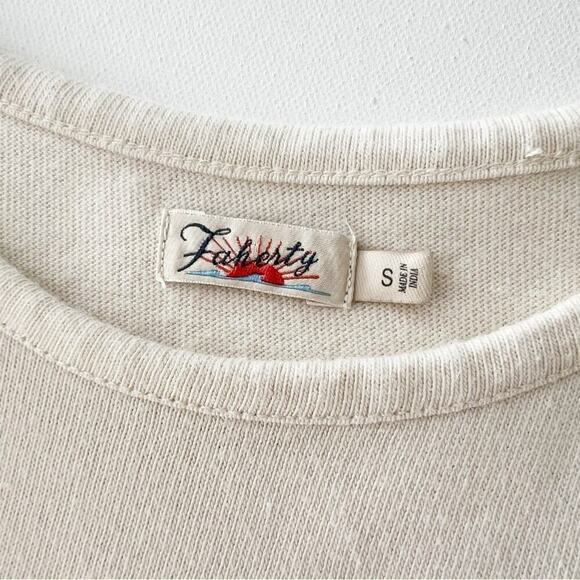 Faherty Cayman Stripe Crewneck Tee Dress Size Small - Picture 8 of 12